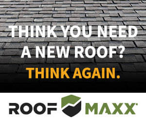 digital ad for roofing company
